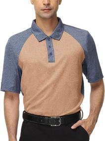 img 3 attached to 👕 Optimized for SEO: MOHEEN Patchwork Black Red Men's Clothing and Shirts with Enhanced Moisture Performance