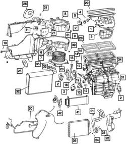 img 1 attached to 🔥 Mopar Heater Core 5143101AA - Authentic and Performance-Enhanced