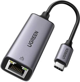 img 4 attached to 🔌 UGREEN USB-C to Ethernet Adapter - RJ45 to Thunderbolt 3 Converter, 1000Mbps Type-C Gigabit Network LAN Compatible with MacBook Pro Air iPad Pro Surface Book Chromebook Dell XPS Galaxy S20 S10, and More