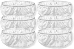 img 2 attached to 🧺 Sh-Wipe Terry Cloth MOP Cover for SH-MOP: 6 Pack Bundle - High-Quality Cleaning Accessory