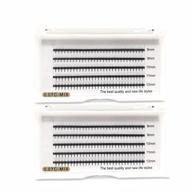 💫 obeya 2 trays individual eyelashes 3d w c curl 0.07mm cluster extensions: natural, soft, and perfect for beauty salons logo