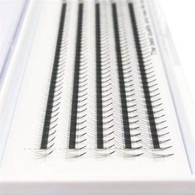 img 2 attached to 💫 OBEYA 2 Trays Individual Eyelashes 3D W C Curl 0.07mm Cluster Extensions: Natural, Soft, and Perfect for Beauty Salons