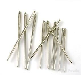 img 5 attached to Mr. Pen- Pack of 50 Large Eye Hand Sewing Needles, Assorted Sizes, Sewing and Embroidery Needles, Big Eye Needle Set for Sewing Projects