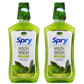 img 1 attached to Spry Alcohol Free Xylitol Mouthwash Natural