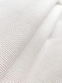 img 2 attached to White 18CT Counted Cotton Aida Cloth Cross Stitch Fabric - 19x28 inches