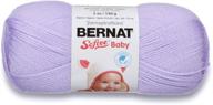 🌸 soft and sweet: explore bernat softee baby yarn (30185) lilac logo