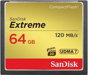 img 4 attached to 💯 Reliable Performance: SanDisk Extreme 64GB Compact Flash Memory Card (B00EZE6V50)