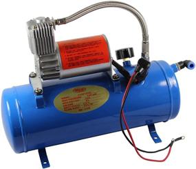 img 3 attached to 🚂 JDMSPEED 12V DC Air Compressor with 6L Tank | 150 PSI for Train Horns, Motorhome Tires