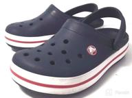 img 1 attached to 👟 Crocband II Charcoal Light Men's Shoes - Ultimate Comfort and Style with Crocs review by Lori Aguirre