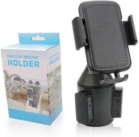 img 4 attached to 📱 Universal Car Cup Phone Holder - Cell Phone Mount for Car Cup Holder, Compatible with All Phone Models.