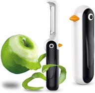 ozs kitchen potato peeler - folding penguin-shaped fruit and vegetable peeler logo