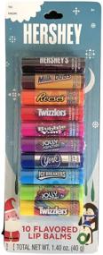 img 1 attached to Hershey 10 Flavored Lip Balms: Nourishing & Delicious Lip Care (Pack of 1)