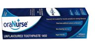 🦷 oranurse 50ml: unflavored toothpaste | gentle dental care | dentist recommended logo