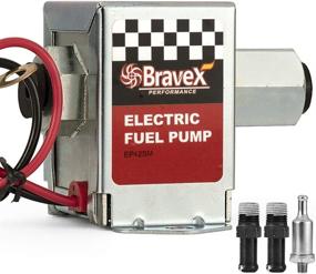 img 4 attached to Bravex Inline Electric Fuel Pump Universal DC 12V Low Pressure 4-7 PSI Petrol Diesel (EP12S)