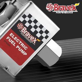 img 2 attached to Bravex Inline Electric Fuel Pump Universal DC 12V Low Pressure 4-7 PSI Petrol Diesel (EP12S)