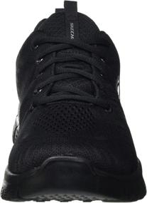 img 3 attached to Skechers Graceful Connected Sneaker Black Black Women's Shoes for Athletic