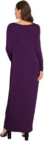 img 3 attached to 👗 Verdusa Women's Casual Sleeve Dress with Convenient Pockets - Fashionable Women's Clothing