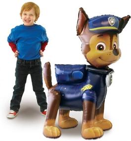 img 3 attached to 🐾 Металлизированный воздушный шар Paw Patrol - воздушный шар AirWalker Paw Patrol 54 дюйма.