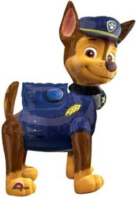 img 4 attached to 🐾 Металлизированный воздушный шар Paw Patrol - воздушный шар AirWalker Paw Patrol 54 дюйма.