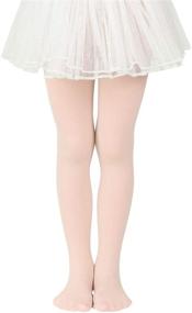img 2 attached to 👧 Toddlers Stretchy Athletic Leggings: Girls' Clothing Stockings