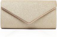 stylish and glamorous: gesu shining envelope evening handbags for women - perfect clutches & evening bags logo