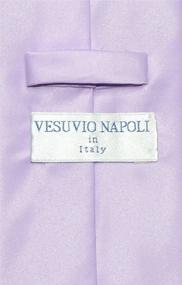 img 1 attached to Vesuvio Napoli LAVENDER NeckTie Handkerchief