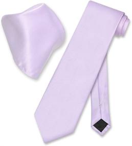 img 2 attached to Vesuvio Napoli LAVENDER NeckTie Handkerchief