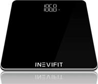 📊 inevifit highly accurate digital bathroom scale - precisely measures weight up to 400 lbs logo