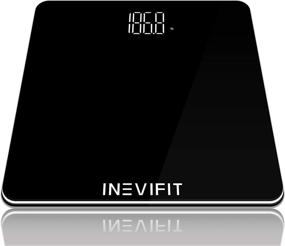 img 4 attached to 📊 INEVIFIT Highly Accurate Digital Bathroom Scale - Precisely Measures Weight up to 400 lbs