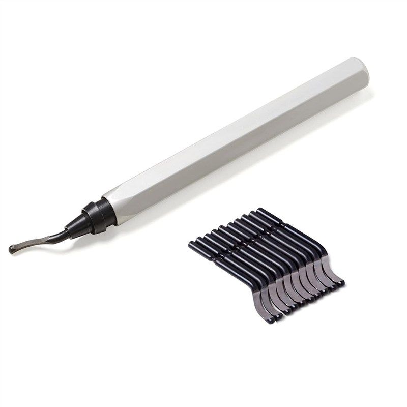 mavast aluminum deburring tool with 11 high-speed steel (silver) 로고