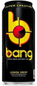 img 2 attached to 🍋 Energize and Savor with VPX Bang Lemon Drop - 16 Fl Oz (Pack of 12)