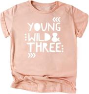 ideal young birthday toddler 👕 outfit: oceanside girls' tops, tees & blouses logo