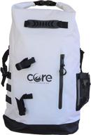 🎒 gold coast gear 30l waterproof dry bag backpack - padded straps - ideal for camping, hiking, kayaking, fishing, biking, canoeing, paddle boarding, and outdoor sports логотип