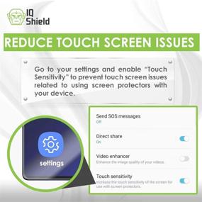 img 2 attached to 📱 IQ Shield 2-Pack Compatible Screen Protector for Samsung Galaxy Note 10+ Plus (Note 10+ 5G, 6.8 inch Display) - Anti-Bubble Clear Film with Case-Friendly Design