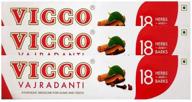 🦷 vicco vajradanti toothpaste- 200g (set of 3) logo