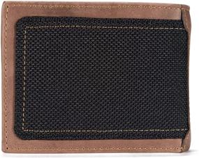 img 3 attached to 👝 Carhartt Men's Brown Contrast Billfold Wallet - Stylish Wallets, Card Holders & Money Organizers