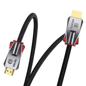 img 3 attached to 🔌 15 Feet 8K HDMI 2.1 Cable | Ultra High Speed 8K60hz, 4K 120hz, 144hz | HDCP 2.3 & 2.2 | eARC, ARC | 48Gbps | Compatible with Dolby Vision, Atmos | PS5, PS4, Xbox Series X, Sony, LG, Samsung, RTX 3080, 3090