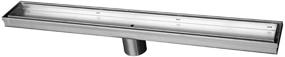 img 4 attached to 🚿 Naiture 18-inch Tile-in Linear Shower Drain in Brushed Stainless Steel