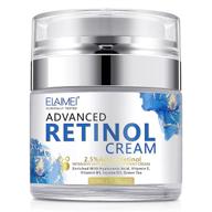 retinol cream face hyaluronic vitamin skin care logo