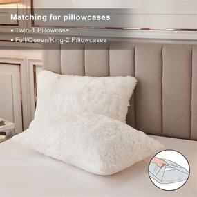 img 1 attached to Наволочки для постельного белья Annadaif Plush Comforter