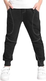 img 2 attached to SWOTGdoby Sweatpants Contrast Children Athletic Boys' Clothing