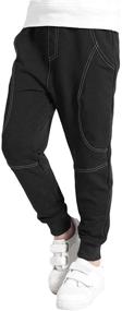 img 1 attached to SWOTGdoby Sweatpants Contrast Children Athletic Boys' Clothing