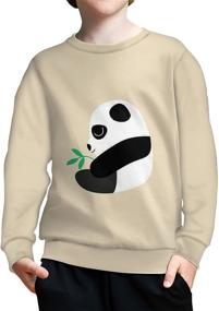 img 3 attached to 👕 YSTARDREAM Sweatshirts: Trendy Pullover Sweaters for Boys Aged 12-13 Years