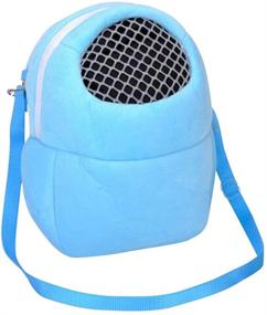img 4 attached to POPETPOP Bag Guinea Carrier Portable Breathable Animals Size