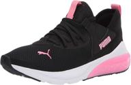 high-performance puma running black castlerock unisex little girls' shoes: ideal for active athletes logo