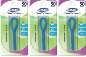 img 3 attached to 🦷 Dentek Floss Threaders 50 Count (3 Pack) - Convenient Dental Hygiene Solution for Cleaner Teeth