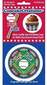 img 4 attached to CupcakeCreations BKCUP 8979 Standard Cupcake Baseball