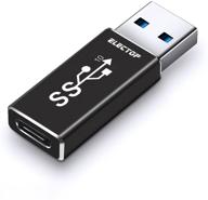 💻 адаптер electop usb 3.1 gen 2 male к type-c female - зарядка и передача данных со скоростью 10 гбит/с с двухсторонней поддержкой, конвертер usb a в usb c 3.1 логотип