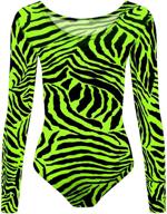 🩰 girls toddler gymnastics ballet dance clothing - loxdonz long sleeve leotard логотип