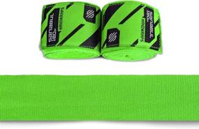 img 3 attached to Sanabul Elastic Professional Handwraps Kickboxing